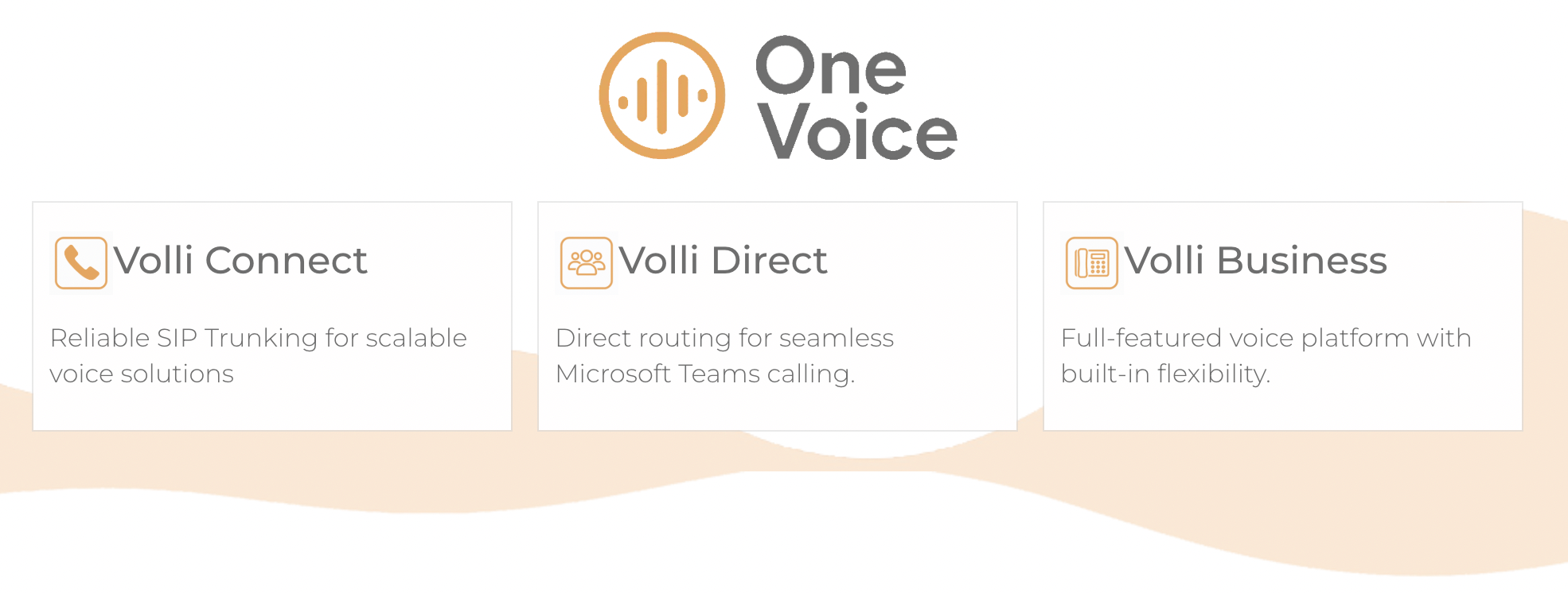 One Voice Telecom Solution | SIP, Teams, SMS, UC & E911 | VoIP, SIP, UCaaS by Volli image 2 | Volli Communications
